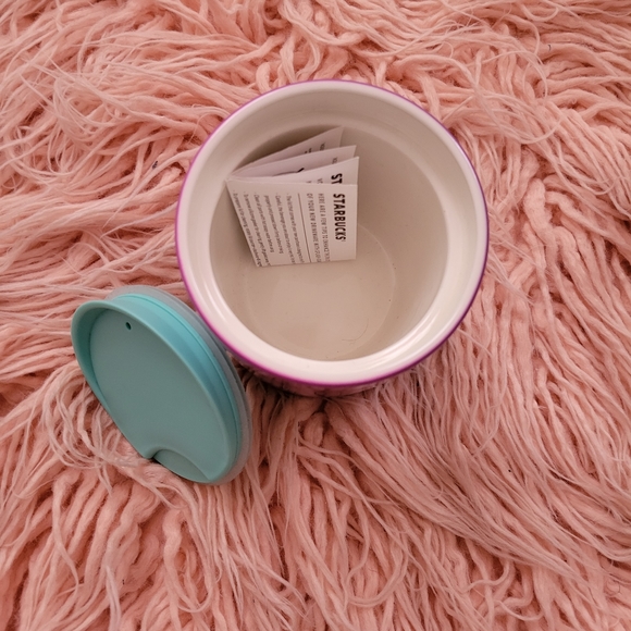 Starbucks 2021 Purple Iridescent Ceramic Cup Mug - Picture 8 of 9